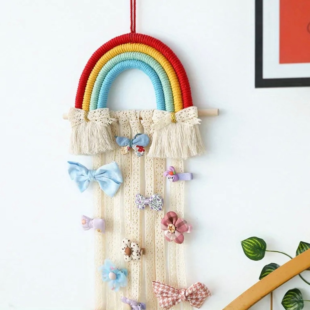 Rainbow Hair Accessory Organizer